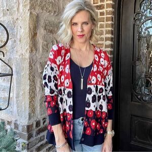 Cabi 6163 Upbeat Cardigan Spring 2022 - S - Excellent Condition